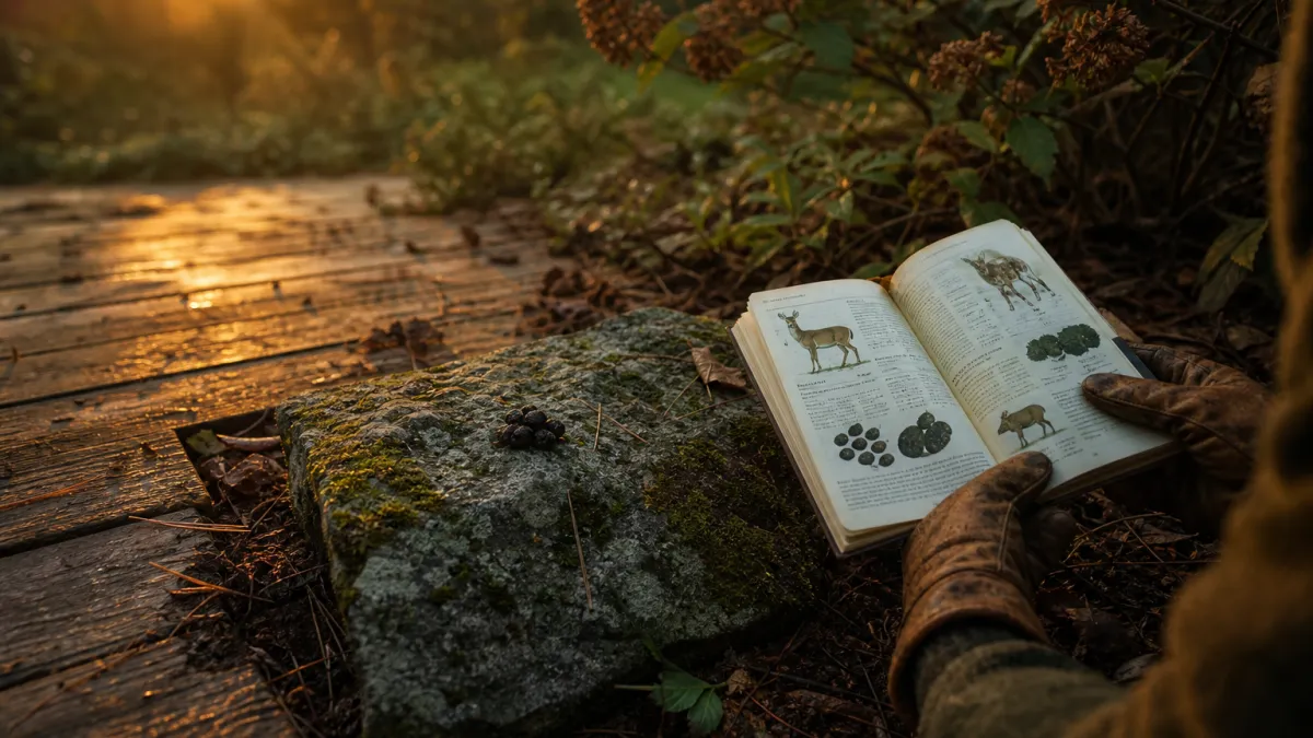 Crottes d'animaux nocturnes : guide pour les identifier